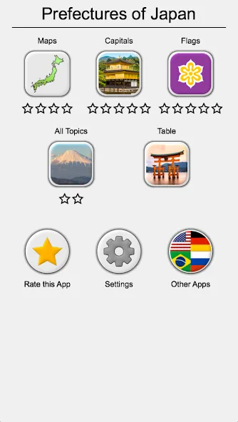 Prefectures of Japan - Quiz [МОД: Все открыто, Дополнительные деньги и Меню MOD] Screenshot 3