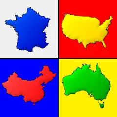 Скачать Maps of All Countries Geo-Quiz [МОД: Деньги, Монеты и Меню MOD] | Взлом Maps of All Countries Geo-Quiz на Андроид
