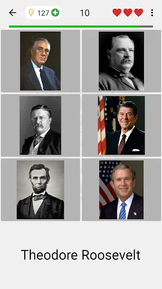 US Presidents and History Quiz [МОД: Меню, Бесконечные монеты и Открытые уровни] Screenshot 4