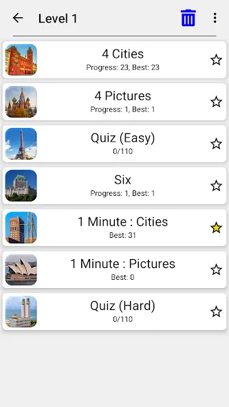 Cities of the World Photo-Quiz [MOD: Premium/Unlocked] - Скриншот 5
