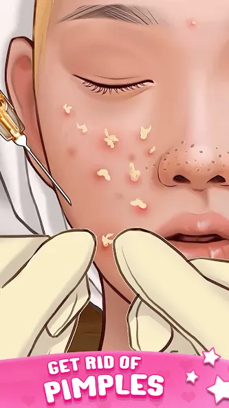 ASMR Doctor Game: Makeup Salon (АСМР автономная сенсорная меридиональная реакция) [MOD: Разблокировано] - Скриншот 3