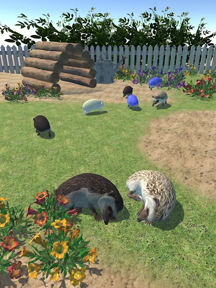 Hedgehog Friends (Хеджхог Френдс) [МОД: Бесконечные деньги, Монеты и Мега MOD] Screenshot 4