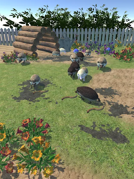 Hedgehog Friends (Хеджхог Френдс) [МОД: Бесконечные деньги, Монеты и Мега MOD] Screenshot 5