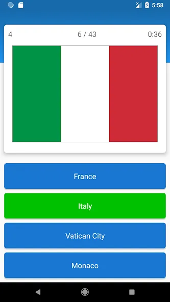 Guess the country! - Quiz [МОД: Много монет, Открытые уровни и Мега MOD] Screenshot 1