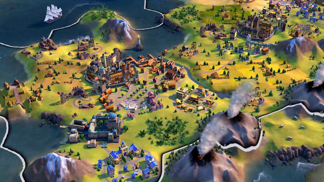 Civilization VI - Build A City (Цивилизация ) [МОД: Все открыто, Дополнительные деньги и Меню MOD] Screenshot 2