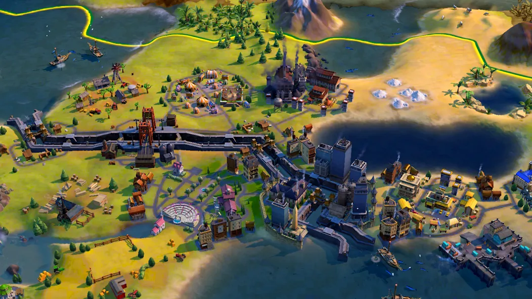 Civilization VI - Build A City (Цивилизация ) [МОД: Все открыто, Дополнительные деньги и Меню MOD] Screenshot 4