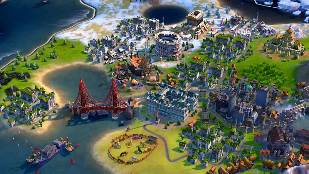 Civilization VI - Build A City (Цивилизация ) [МОД: Все открыто, Дополнительные деньги и Меню MOD] Screenshot 5