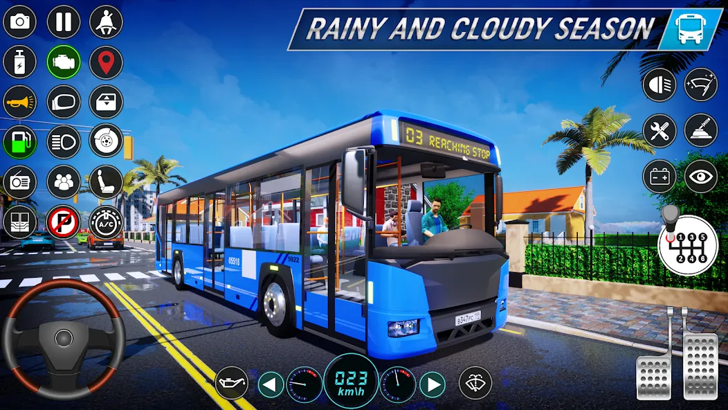 City Bus Simulator: Bus Games (Риал Сити Бас Симулятор Геймс) [МОД: Много денег, Монет и Все открыто] Screenshot 5