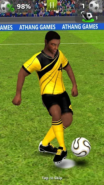 Football Game On (Футбольная игра Включена) [МОД: Много денег, Монет и Все открыто] Screenshot 1