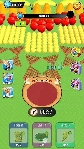 Fruit hole: Black hole (Фрут хол) [МОД: Много денег, Монет и Все открыто] Screenshot 2