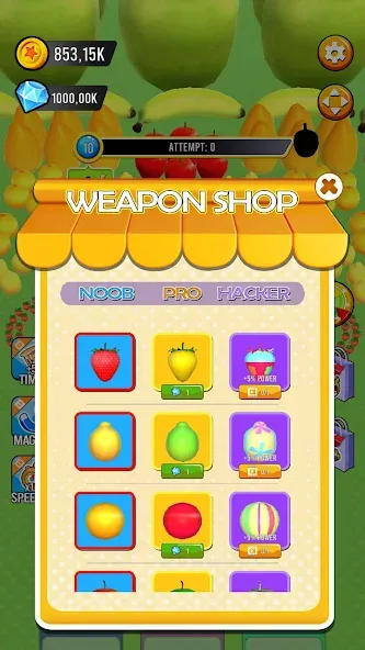 Fruit hole: Black hole (Фрут хол) [МОД: Много денег, Монет и Все открыто] Screenshot 4