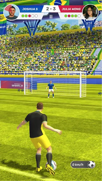 Football World - Real People (Футбол Ворлд) [МОД: Много денег, Монет и Все открыто] Screenshot 4
