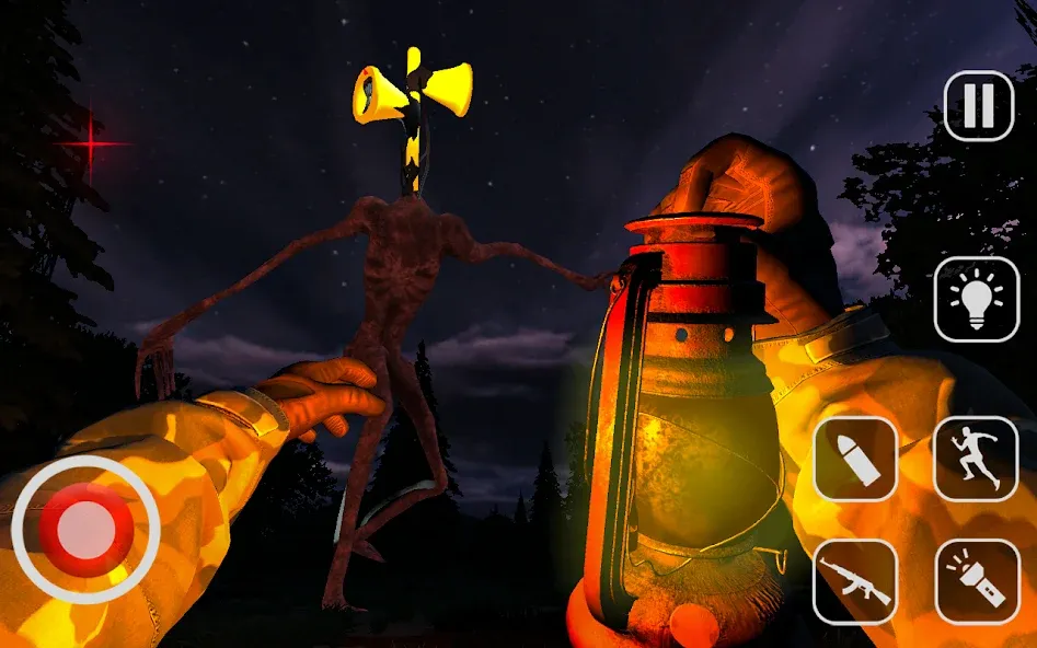 Siren Head : Hunt in Forest (Сайрен Хед) [МОД: Деньги, Монеты и Меню MOD] Screenshot 1