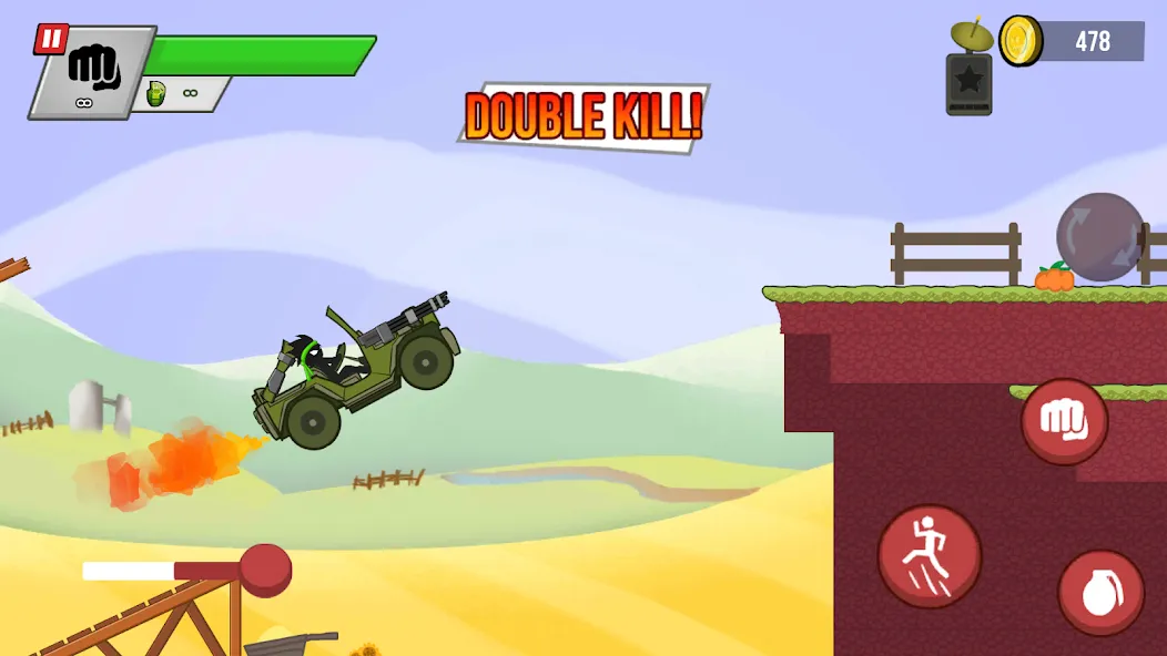 Stick vs Zombies (Стикмен против Зомби) [МОД: Деньги, Монеты и Меню MOD] Screenshot 2