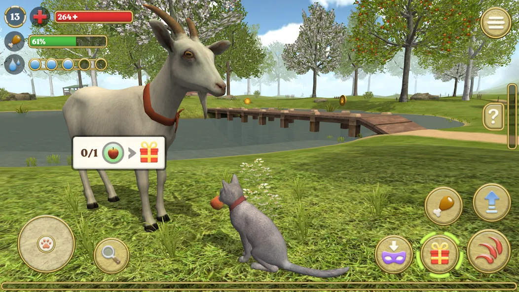 Cat Simulator : Kitties Family [МОД: Деньги, Монеты и Меню MOD] Screenshot 3