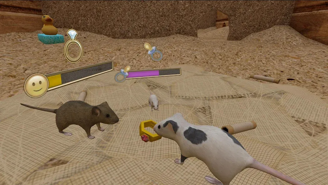 Mouse Simulator :  Forest Home [МОД: Много денег, Монет и Все открыто] Screenshot 4