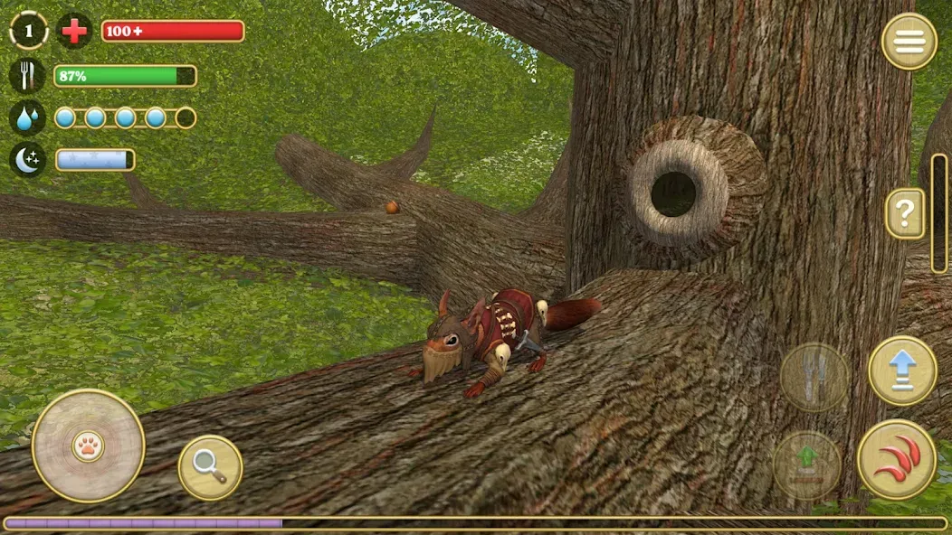 Squirrel Simulator 2 : Online [МОД: Много денег, Монет и Все открыто] Screenshot 3