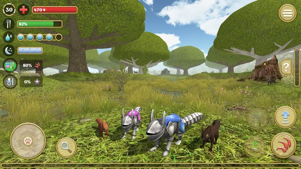 Squirrel Simulator 2 : Online [МОД: Много денег, Монет и Все открыто] Screenshot 5