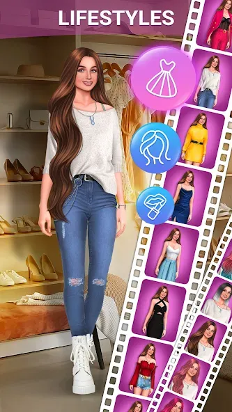 Diana's stories [МОД: Много монет, Открытые уровни и Мега MOD] Screenshot 4