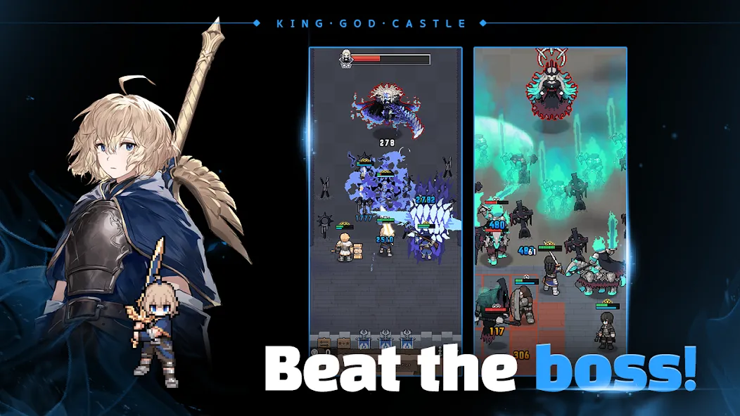 King God Castle (Кинг Год Кастл) [МОД: Много монет, Открытые уровни и Мега MOD] Screenshot 5