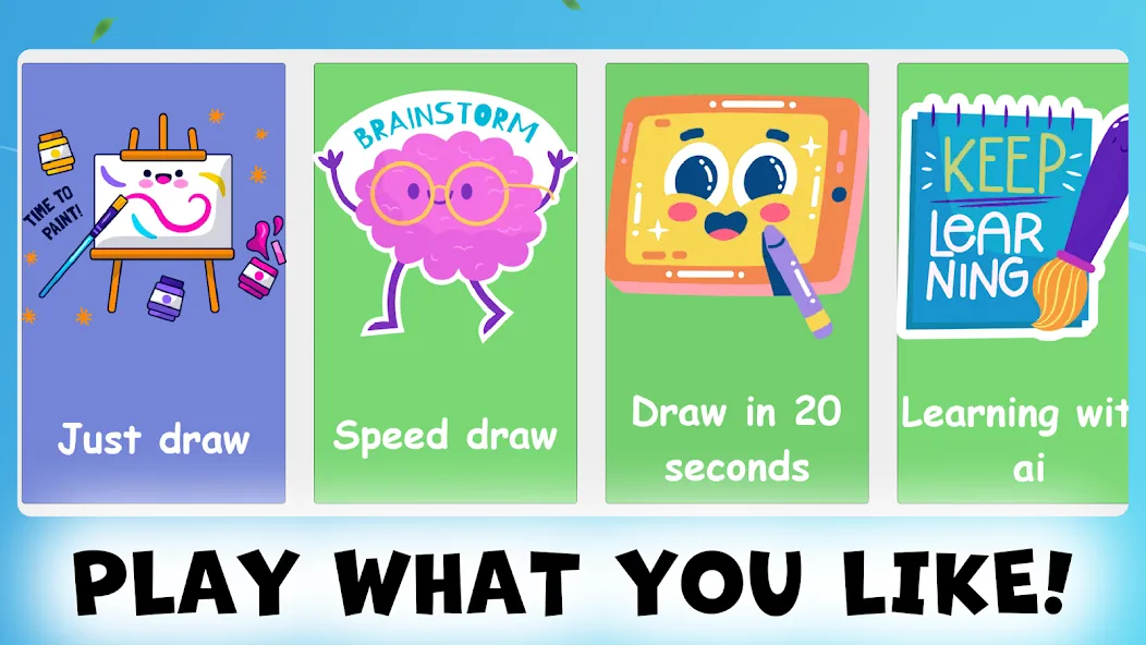 Draw It. Easy Draw Quick Game [МОД: Деньги, Монеты и Меню MOD] Screenshot 3