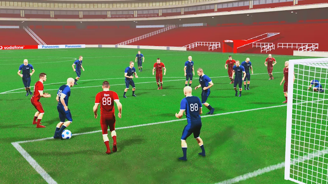 Soccer Star Football Games [МОД: Много монет, Открытые уровни и Мега MOD] Screenshot 3