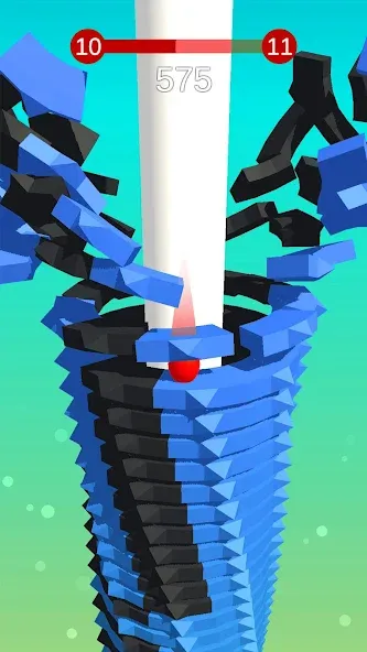 Stack Ball - Crash Platforms (Стэк Болл) [МОД: Много денег, Монет и Все открыто] Screenshot 1