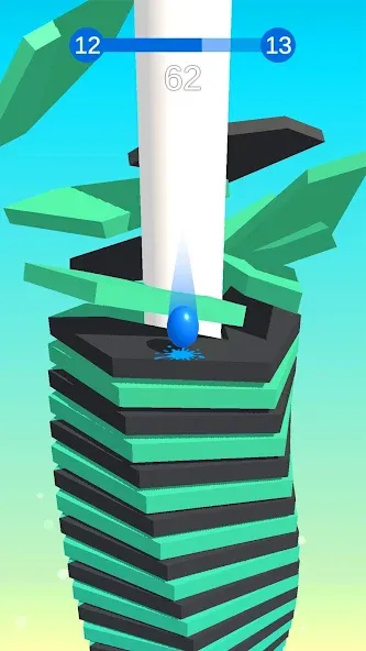 Stack Ball - Crash Platforms (Стэк Болл) [МОД: Много денег, Монет и Все открыто] Screenshot 5