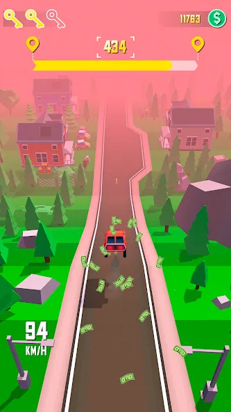 Taxi Run: Traffic Driver (Такси Ран) [МОД: Много монет, Открытые уровни и Мега MOD] Screenshot 4