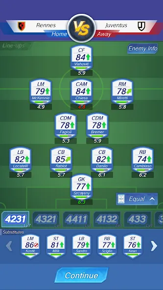 Football Rising Star (Футбольная восходящая звезда) [МОД: Много денег, Монет и Все открыто] Screenshot 2