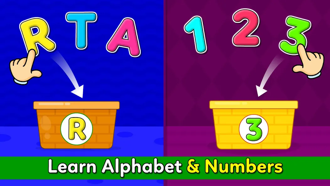 Toddler Games for 2-3 Year Old [МОД: Меню, Бесконечные монеты и Открытые уровни] Screenshot 1