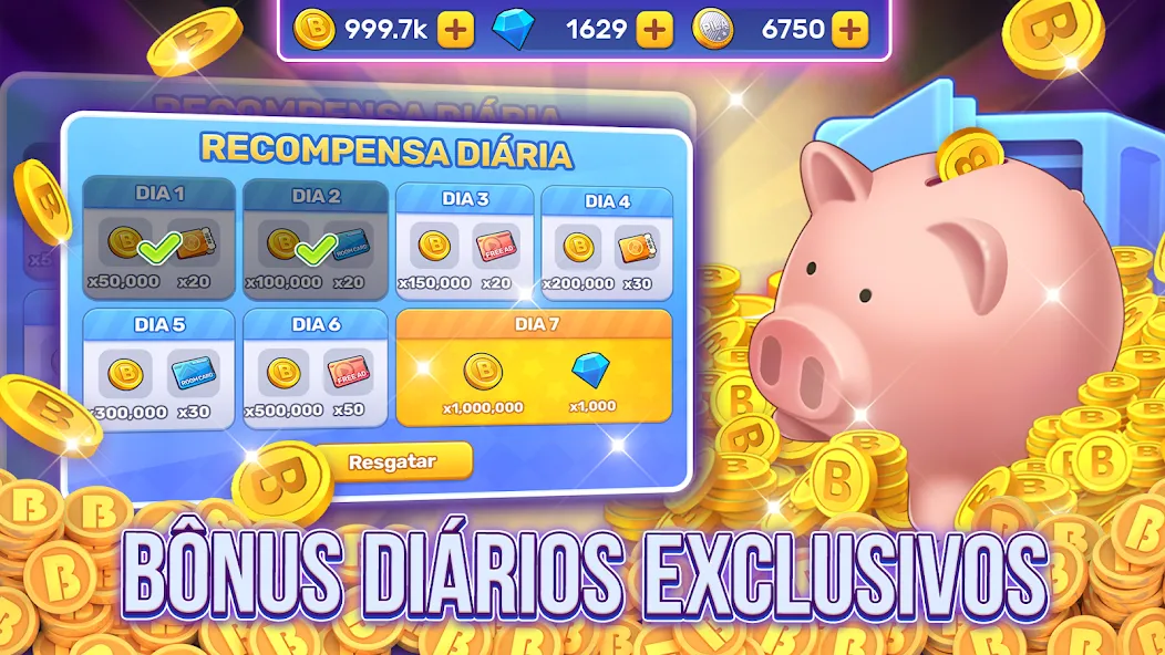 Bacana Games: Buraco & Slots (Бакана Геймс) [MOD: Много монет/Энергии] - Скриншот 4