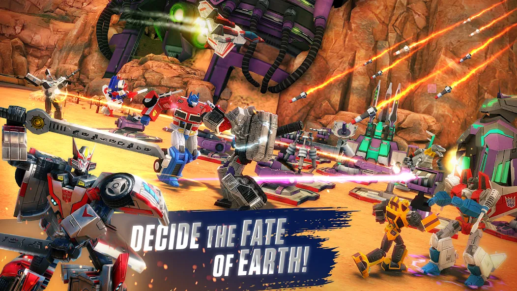 TRANSFORMERS: Earth Wars [МОД: Много денег, Монет и Все открыто] Screenshot 1