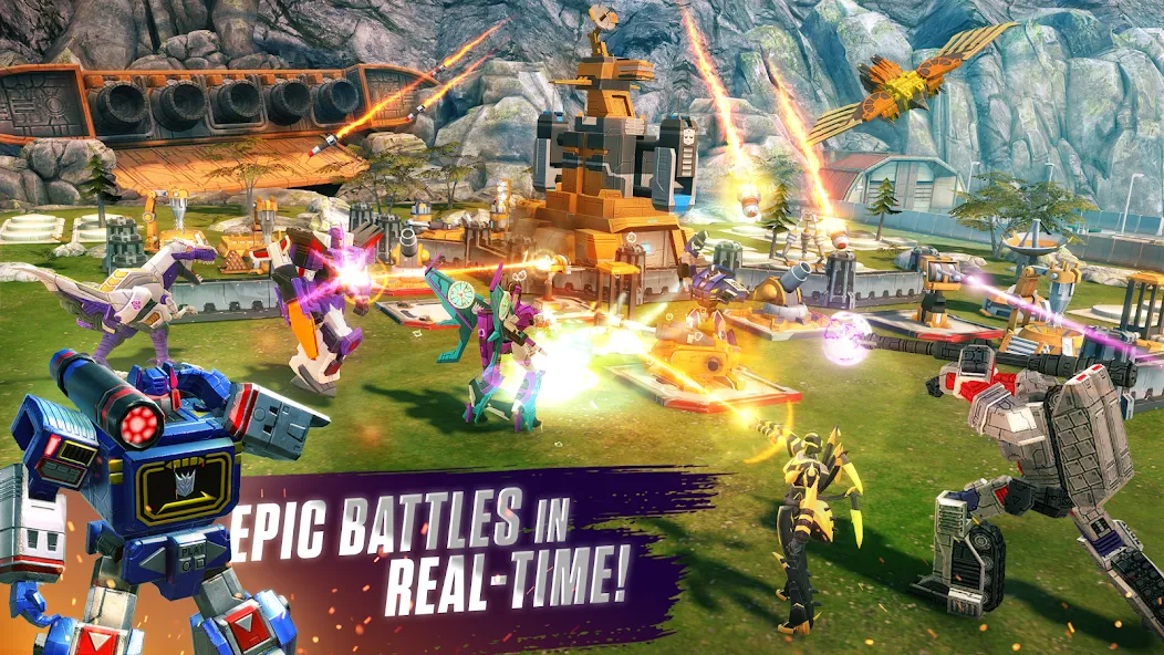 TRANSFORMERS: Earth Wars [МОД: Много денег, Монет и Все открыто] Screenshot 2