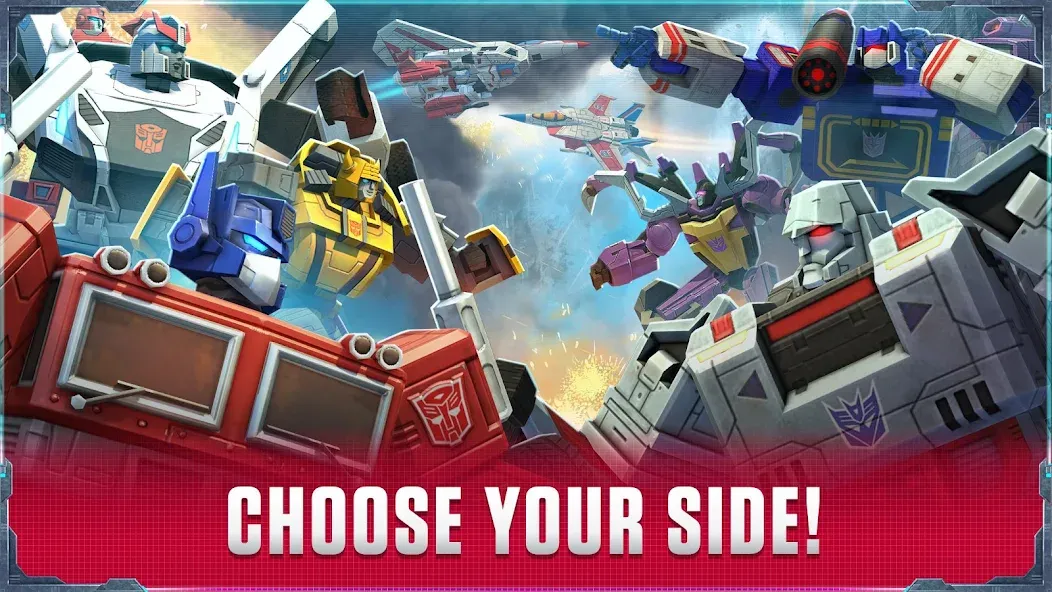 Transformers: Earth Wars Beta (Трансформерс) [МОД: Бесконечные деньги, Монеты и Мега MOD] Screenshot 1