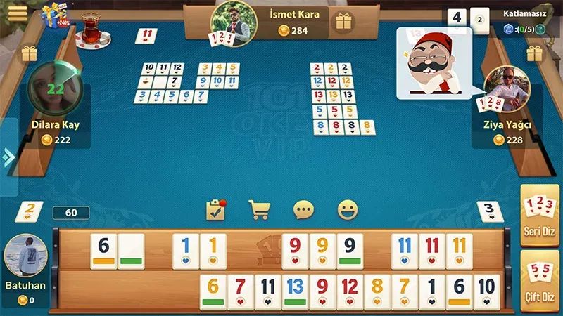 101 Okey VIP (Окей ВИП) [МОД: Деньги, Монеты и Меню MOD] Screenshot 1