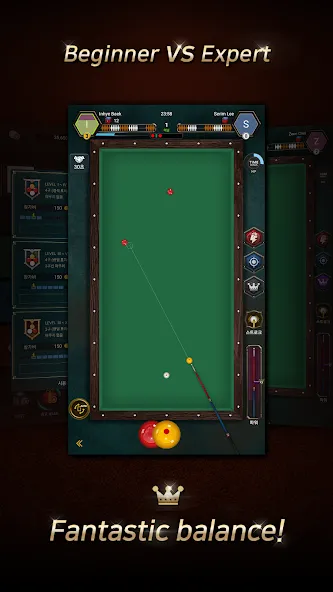Real Billiards Battle - carom (Риал Бильярдс Батл) [МОД: Все открыто, Дополнительные деньги и Меню MOD] Screenshot 4