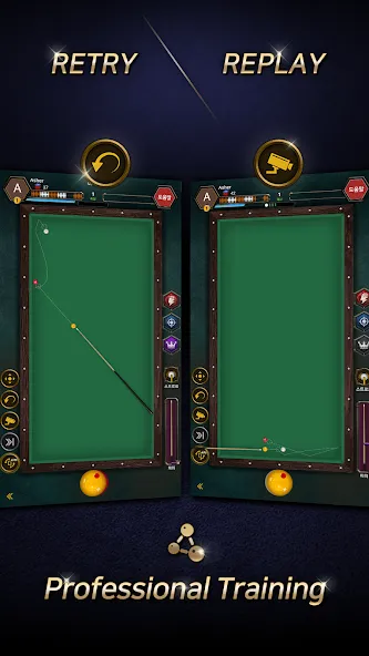 Real Billiards Battle - carom (Риал Бильярдс Батл) [МОД: Все открыто, Дополнительные деньги и Меню MOD] Screenshot 5