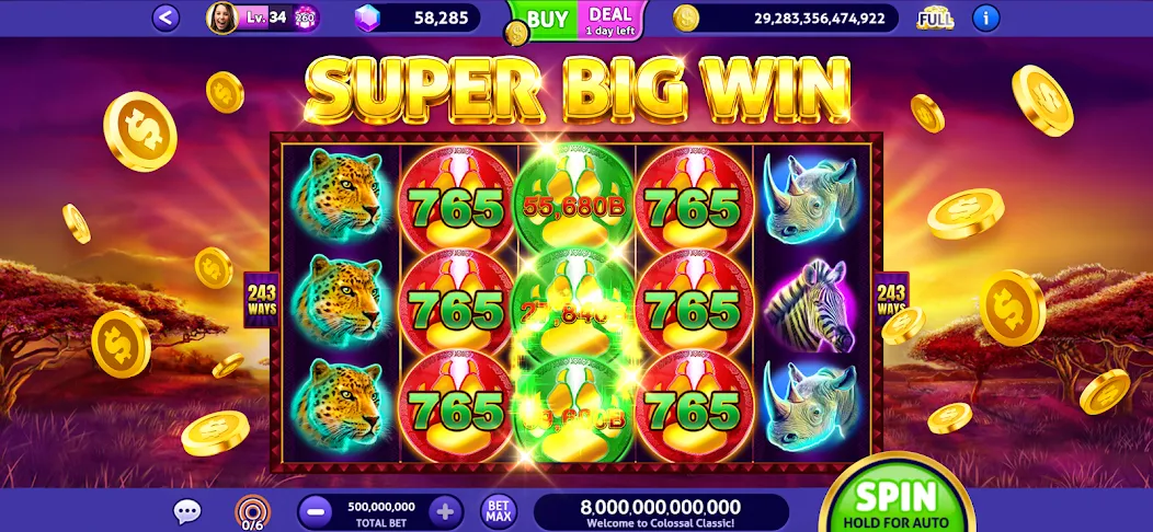Club Vegas Slots Casino Games (Клуб Вегас) [MOD: Бесконечные деньги] - Скриншот 2