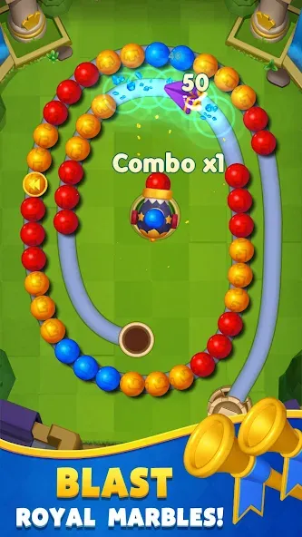 Marble Crush Blast (Роял Бласт) [МОД: Меню, Бесконечные монеты и Открытые уровни] Screenshot 2