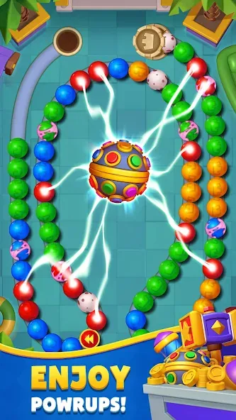 Marble Crush Blast (Роял Бласт) [МОД: Меню, Бесконечные монеты и Открытые уровни] Screenshot 4