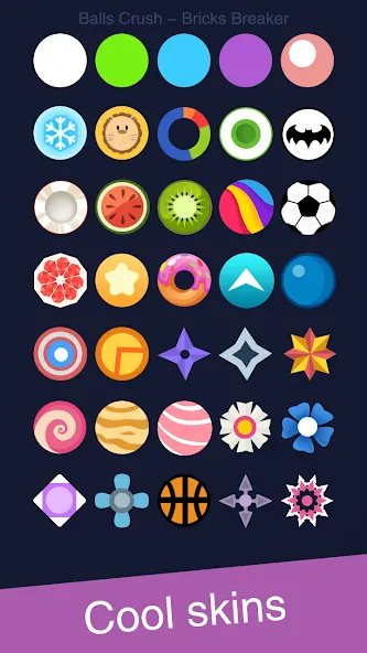 Balls Crush - Bricks Breaker (Боллз Краш) [МОД: Деньги, Монеты и Меню MOD] Screenshot 4