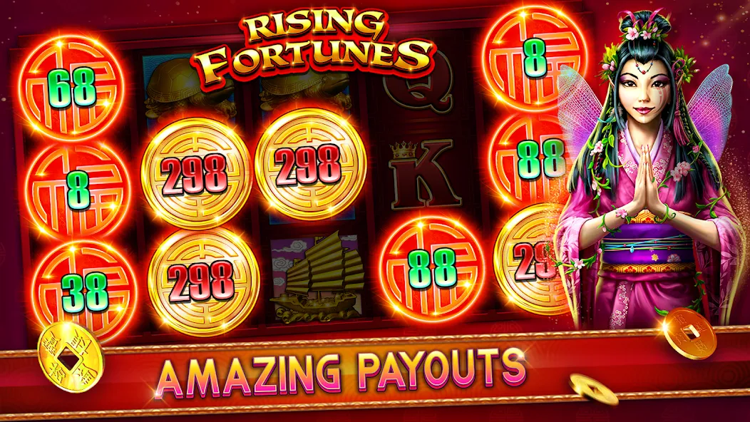 88 Fortunes Casino Slot Games (Форчунс) [МОД: Много монет, Открытые уровни и Мега MOD] Screenshot 2