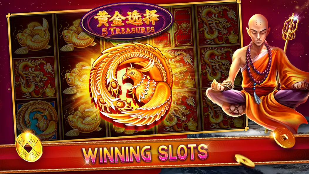 88 Fortunes Casino Slot Games (Форчунс) [МОД: Много монет, Открытые уровни и Мега MOD] Screenshot 3