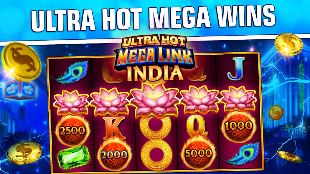Quick Hit Casino Slot Games (Куик Хит Казино) [МОД: Меню, Бесконечные монеты и Открытые уровни] Screenshot 1
