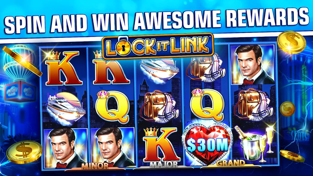 Quick Hit Casino Slot Games (Куик Хит Казино) [МОД: Меню, Бесконечные монеты и Открытые уровни] Screenshot 5