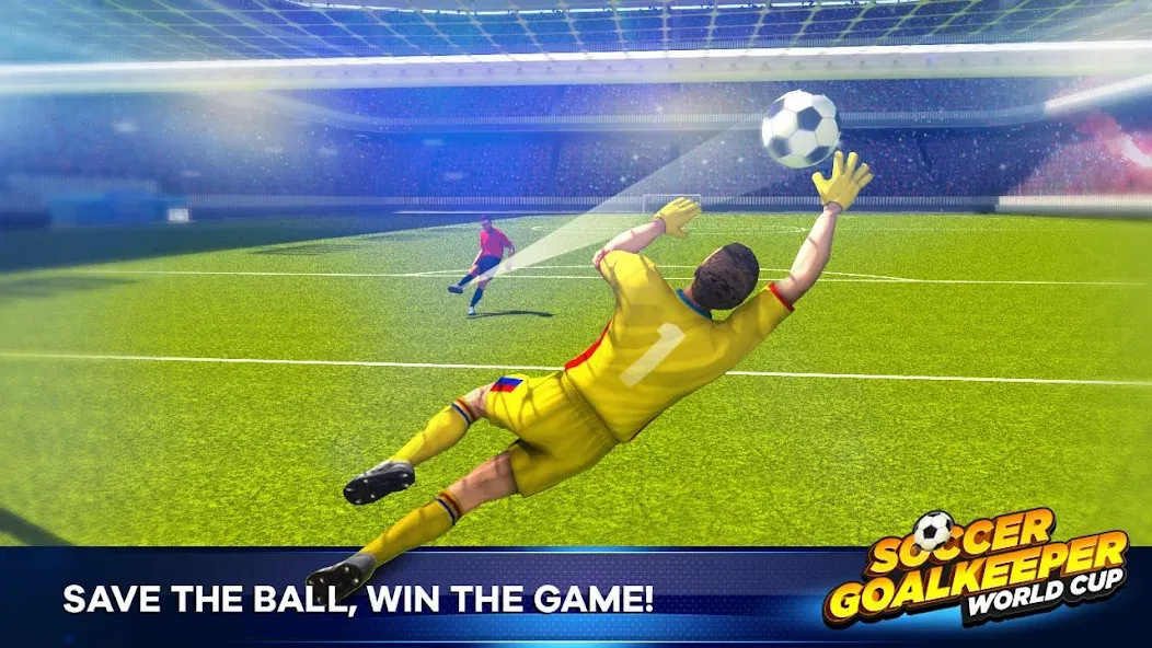 Soccer Goalkeeper Games 2024 [МОД: Много денег, Монет и Все открыто] Screenshot 2