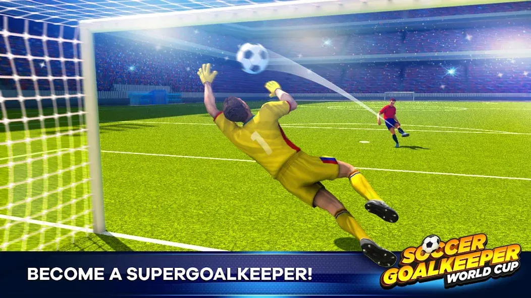 Soccer Goalkeeper Games 2024 [МОД: Много денег, Монет и Все открыто] Screenshot 4