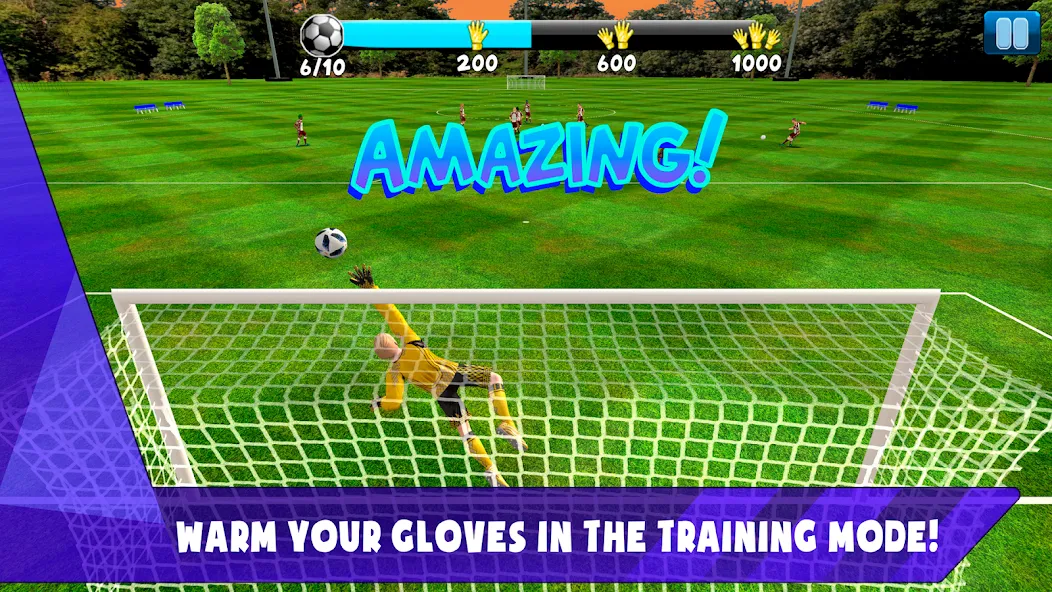 Soccer Goalkeeper 2024 (Соккер Голкипер 2022) [МОД: Деньги, Монеты и Меню MOD] Screenshot 1