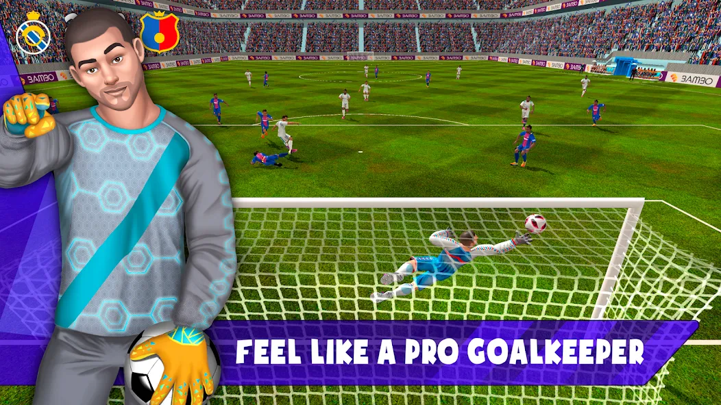 Soccer Goalkeeper 2024 (Соккер Голкипер 2022) [МОД: Деньги, Монеты и Меню MOD] Screenshot 4